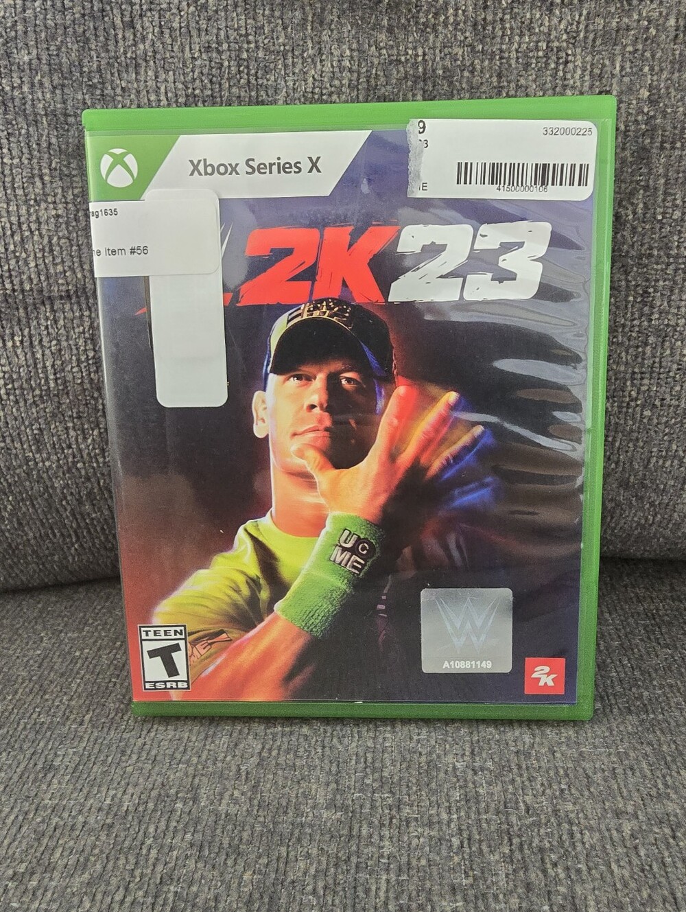 Wwe Series X - 2K23 Video Game (Green)
